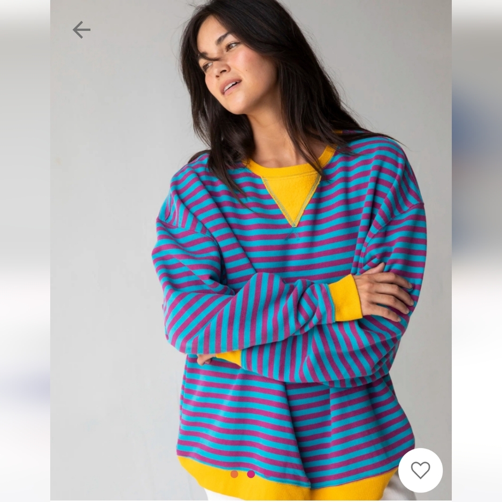 Natural life oversized sweatshirt